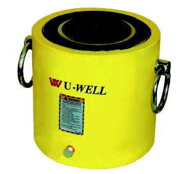 台湾UWELL优伟CLS系列液压单动，高吨位千斤顶